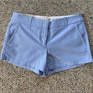 J. Crew Powdered Oxford 3” Chino shorts